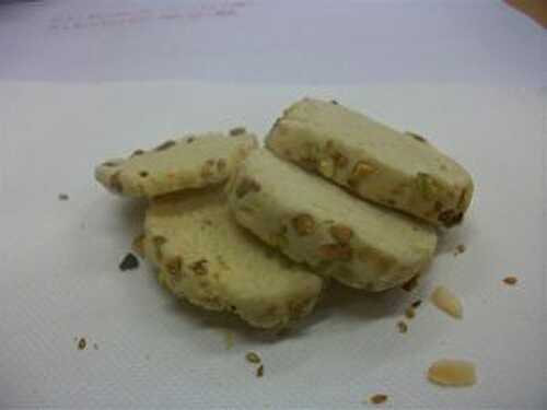 SABLES PISTACHE ET CARDAMOME