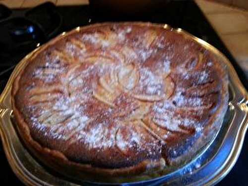 TARTE NORMANDE AUX POMMES