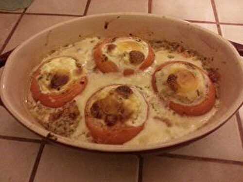 TOMATES FARCIES AUX OEUFS