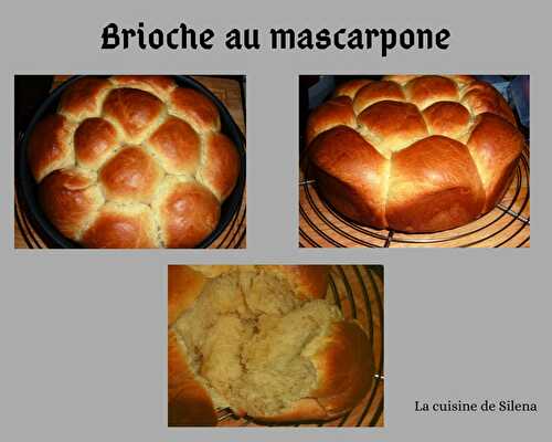 Brioche au mascarpone