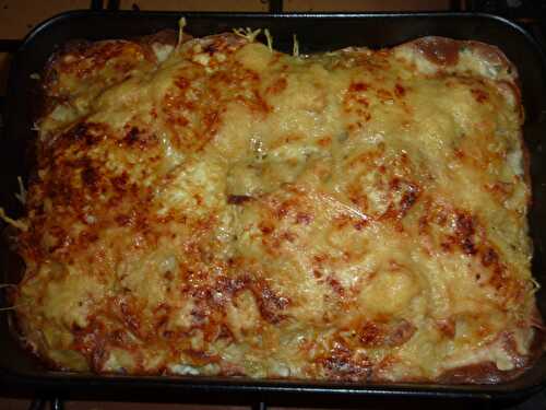 Gratin dauphinois au fromage