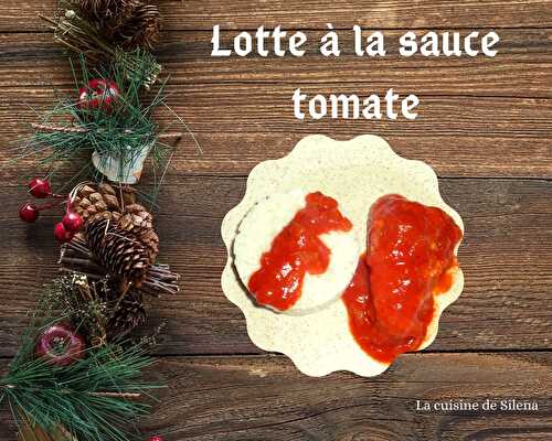 Lotte à la sauce tomate