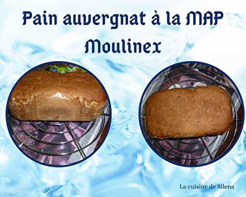 Pain de seigle auvergnat à la MAP Moulinex home bread