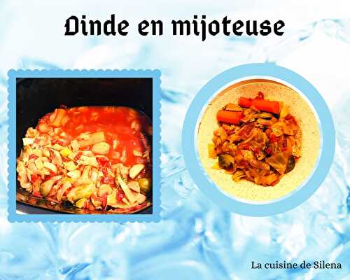 Sauté de dinde en mijoteuse