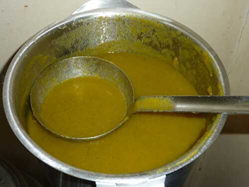 Soupe de Légumes avec le blender Moulinex soup and co