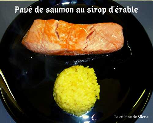 Pavé de saumon au sirop d'érable