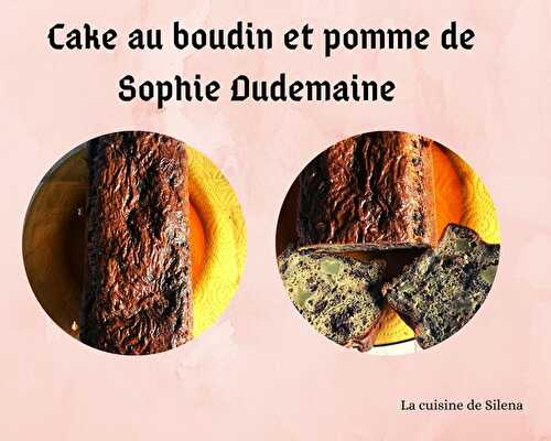 Cake au boudin noir et pomme de Sophie Dudemaine