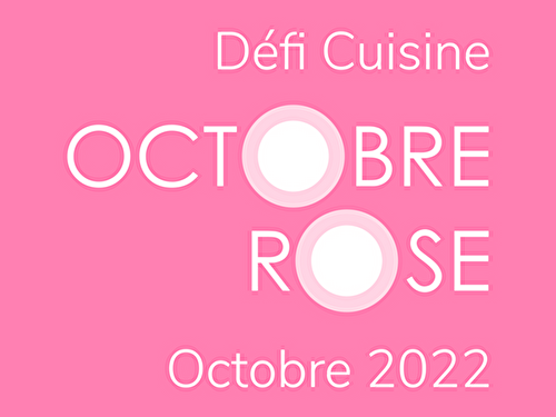 Résultat du défi d'octobre 2022 - Octobre rose