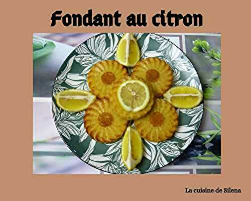 Fondant au citron