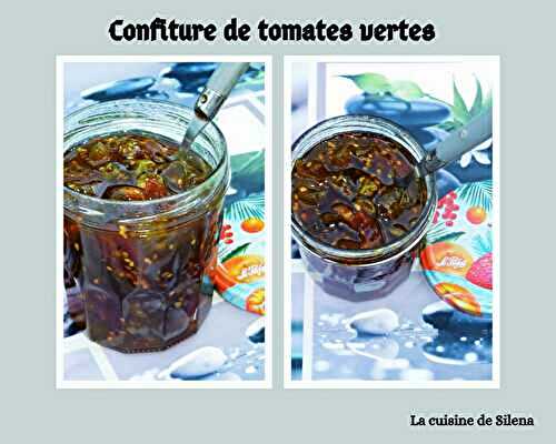 Confiture de tomates vertes