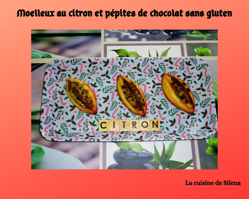 Cabosses au citron et pépites de chocolat sans gluten