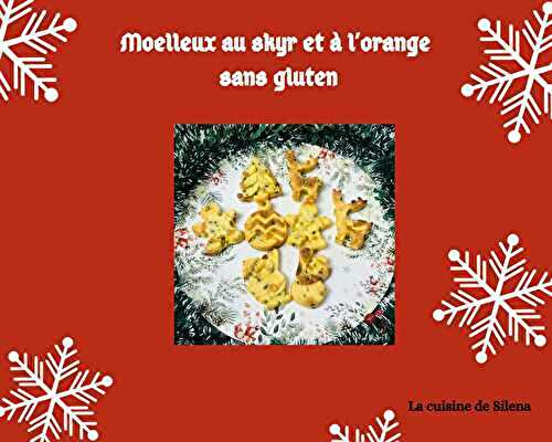 Moelleux au skyr et à l'orange sans gluten