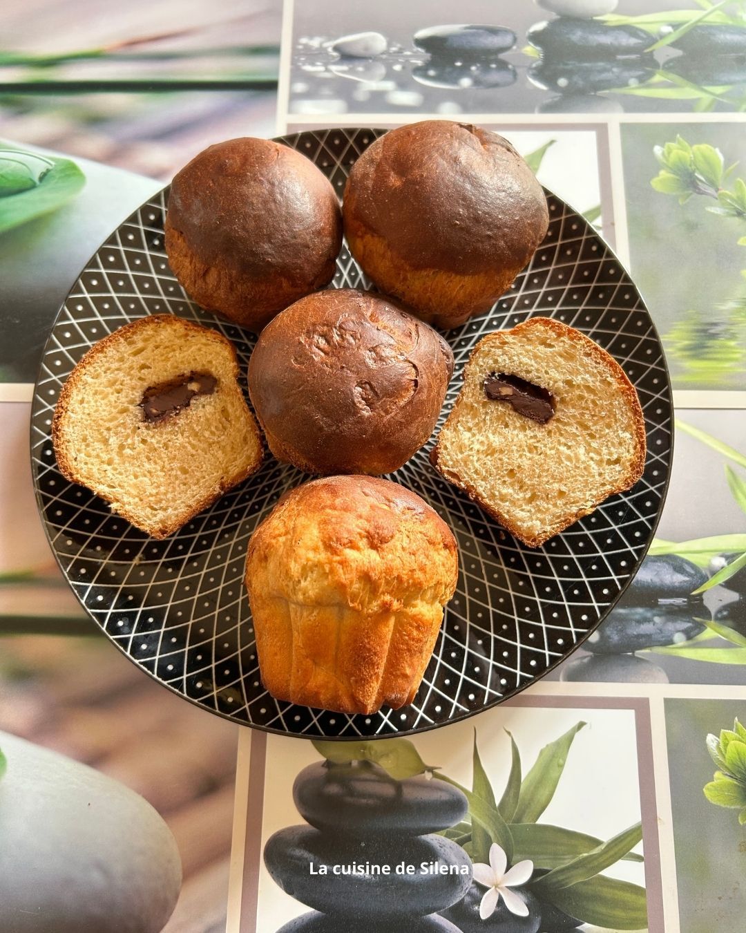 Briochettes au mascarpone et chocolat noisettes