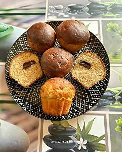 Briochettes au mascarpone et chocolat noisettes