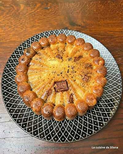 Cake à la pomme et au chocolat 