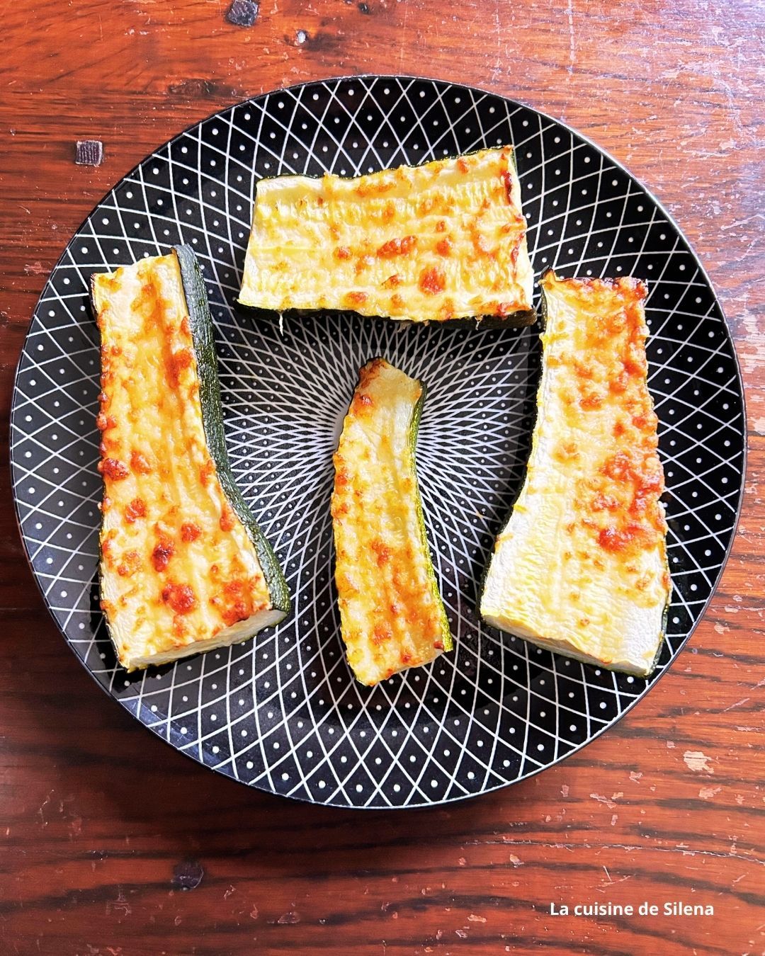 Courgettes au parmesan