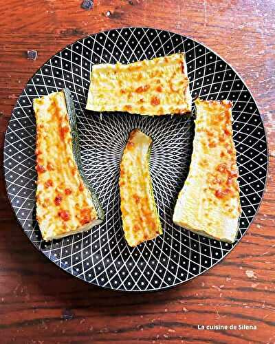 Courgettes au parmesan