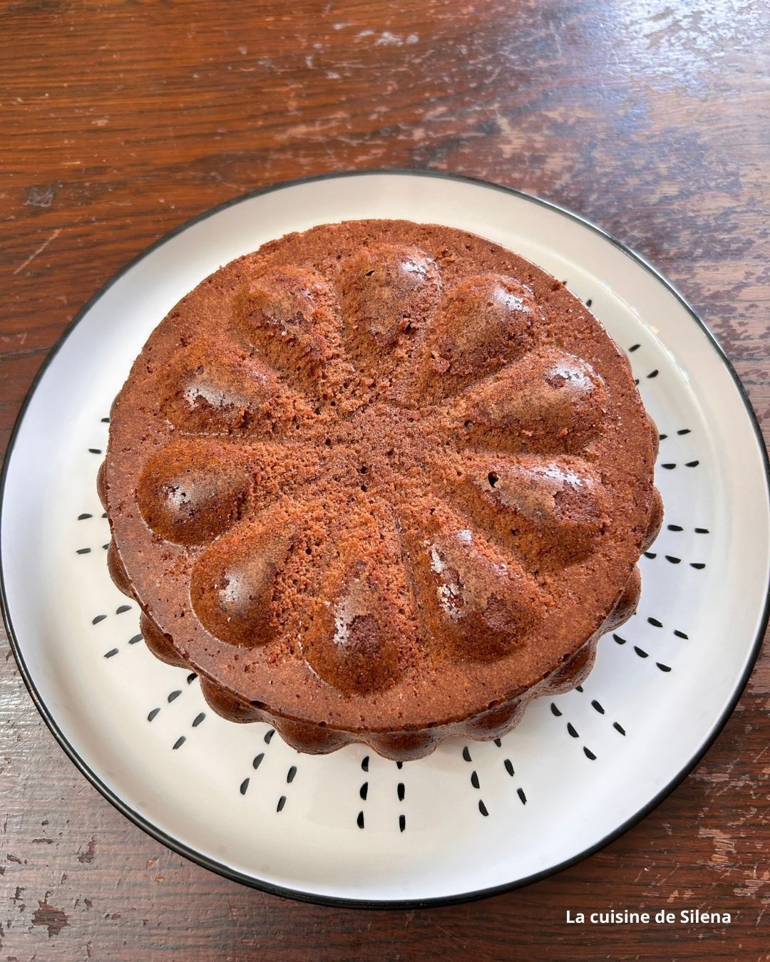 Gâteau au chocolat et amandes