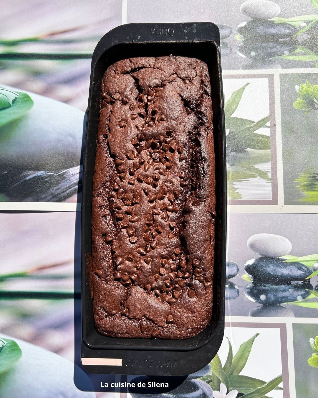 Cake au chocolat noir, yaourt et huile d'olive