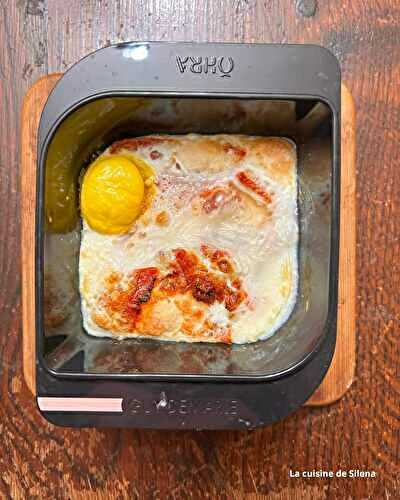 Oeuf cocotte au chorizo à l'Airfryer