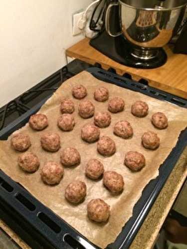 Boulettes de viande suédoises