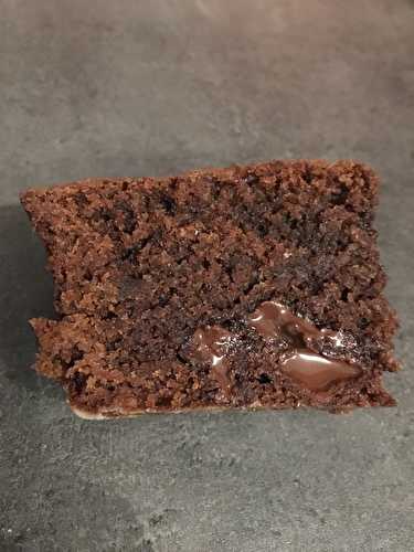 Brownie aux morceaux de chocolat (Chunky brownie)