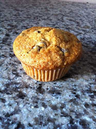 Muffins aux pépites de chocolat