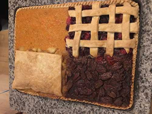 Tarte 4-en-1 pour Thanksgiving