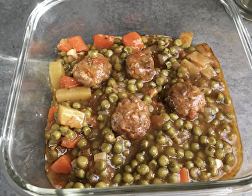 Boulettes aux Petits Pois