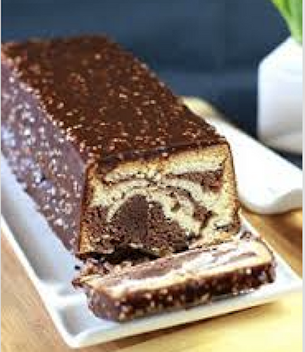 Cake Marbré Chocolat-Vanille (Cyril Lignac)