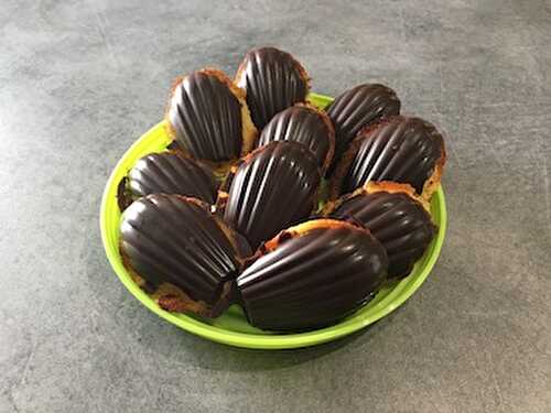 Madeleines Coques en Chocolat