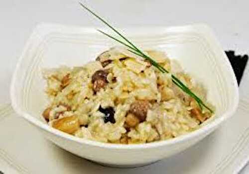 Risotto Champignons Lardons