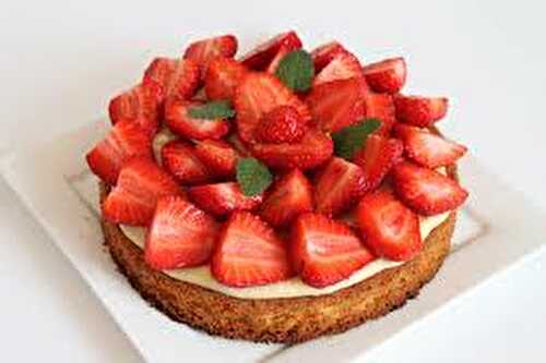 Tarte aux Fraises Sablé Breton