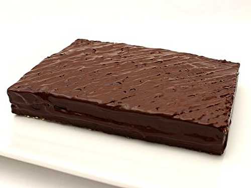 Base de Gâteau Génoise et Ganache Chocolat Noir