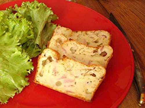 Cake "Lendemain de Raclette"