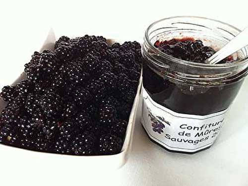 Confiture de Mûres Sauvages Sans Pépins