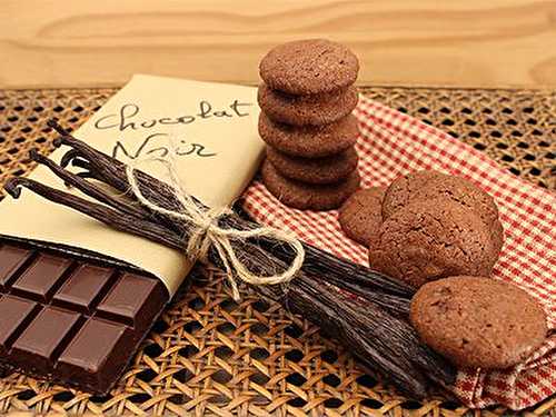 Cookies Tout Chocolat et Vanille