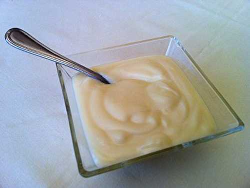 Crème Danette Maison Vanille