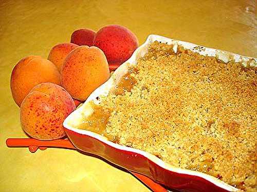 Crumble aux Abricots