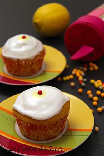 Cupcakes Glacés Citron