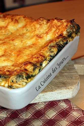 Lasagnes Epinard-Oseille et Ricotta