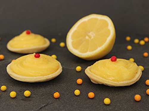 Mini-Tartelettes au Citron Lemon Curd - La Cuisine des  Jours...