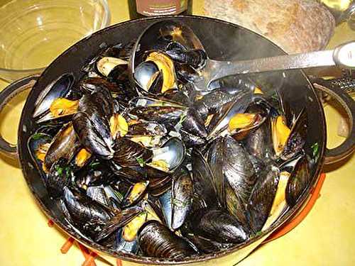 Moules à la Crème et au Cidre