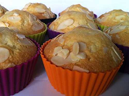 Muffins aux Amandes - La Cuisine des  Jours...