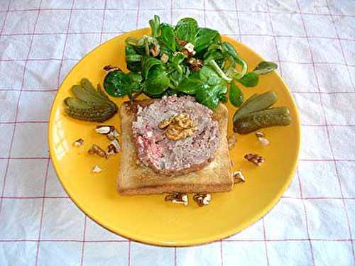 Pâté de Foies de Volailles aux Cèpes