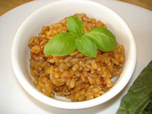 Risotto au Jus de Ratatouille