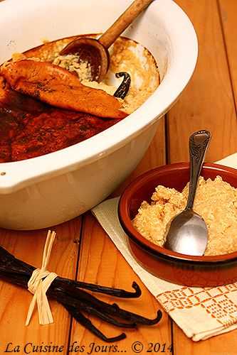 Riz au Lait à la vanille au Four Façon Teurgoule