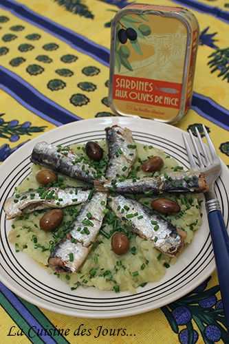 Sardines en Ecrasée de Pomme de Terre à l'huile