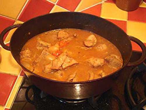 Sauté de Veau Tomates Champignons