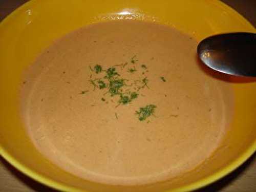 Soupe de Tomates au Fenouil